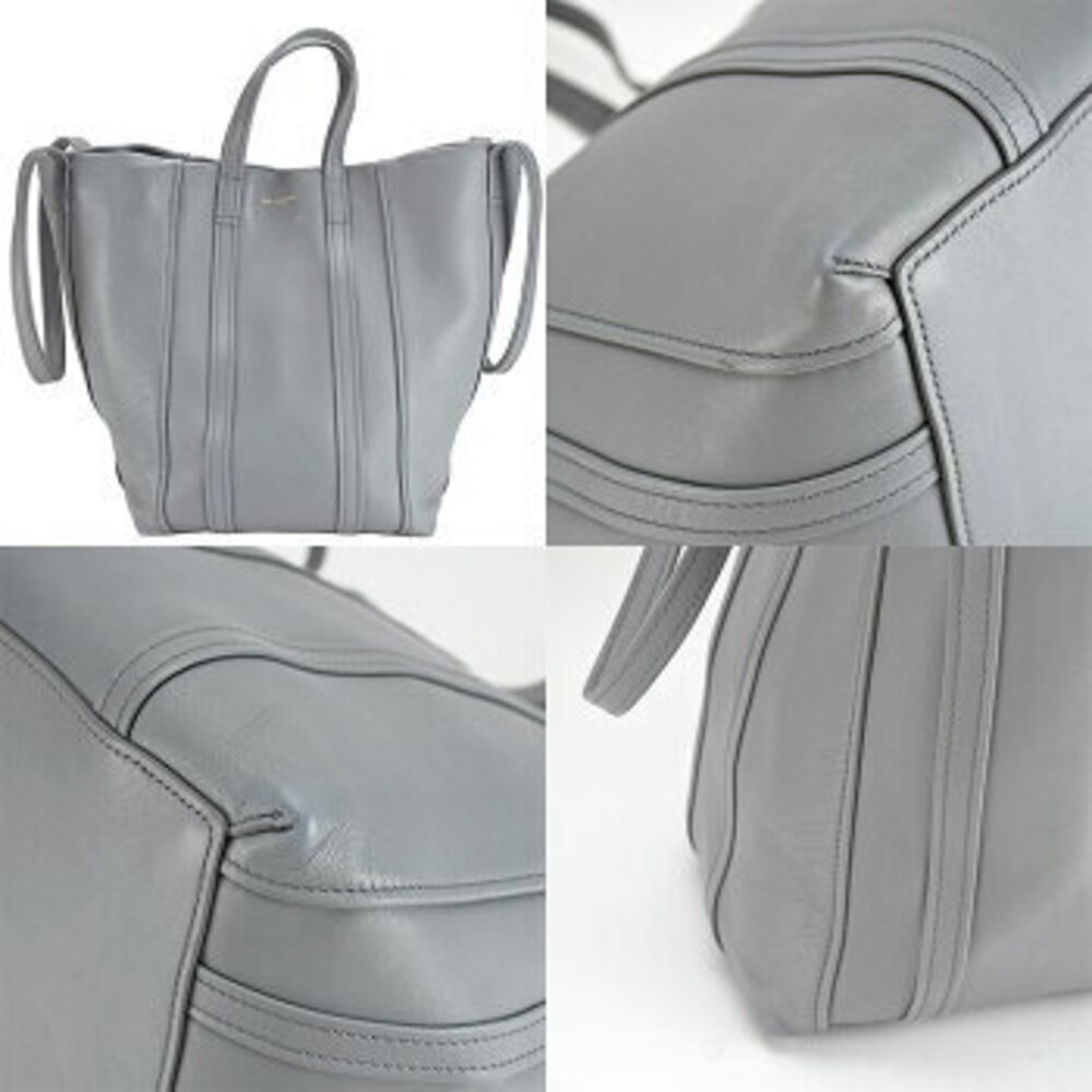 Balenciaga handbags Bag Shoulder leather Bag Tote gray Laundry Cabas shoulder - Picture 7 of 8